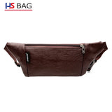 Women Leather Adjustable Belt Bag Waist Pack Wallet Phone Pouch