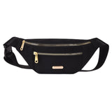 Women's Large Capacity Waist Pack Solid Travel Fanny Pack