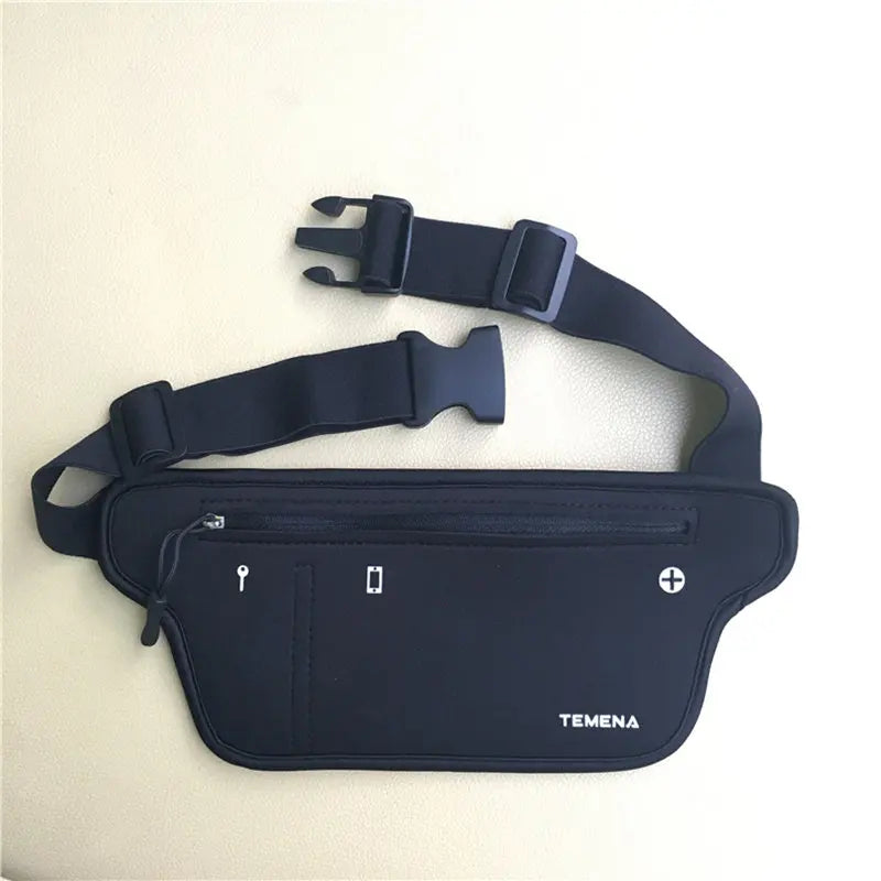 Neoprene Waterproof Waist Bag Organizer for Travel Phone, Men Women Unisex