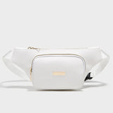 Large Capacity Women's Waist Bag Double Zipper Messenger Camera Bag