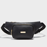 Large Capacity Women's Waist Bag Double Zipper Messenger Camera Bag