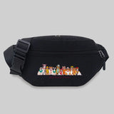Waist Bag Shoulder Messenger Travel Bag Sports Running Cycling Fanny P