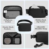 Adjustable Mini Crossbody Waistpack for Outdoor Activities