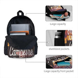 Campfire Backpacks Men's & Women's Zipper Backpacks