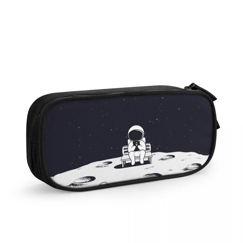 Zipper Pencil Case Cosmetic Pouch Students Wallet Purse Bag