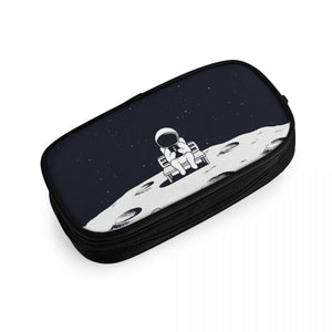 Zipper Pencil Case Cosmetic Pouch Students Wallet Purse Bag