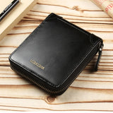 Men's Hasp Retro Wallet Short Holder Purse Clutch Minimalist Slim