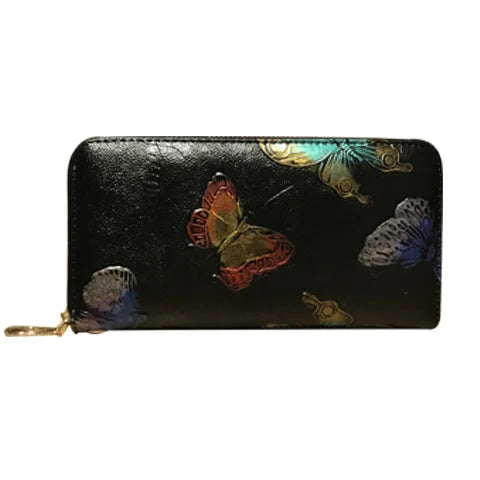 Women's Long Zipper Purse Large Capacity Handbag