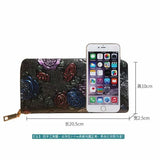 Women's Long Zipper Purse Large Capacity Handbag