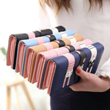 Women's Long Zipper Wallet Cartoon Card Bag