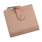 Women's Wallet with Zipper Closure and Multiple Slots