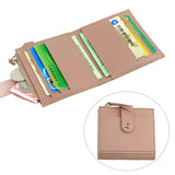 Women's Wallet with Zipper Closure and Multiple Slots