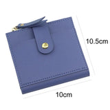 Women's Wallet with Zipper Closure and Multiple Slots