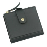 Women's Wallet with Zipper Closure and Multiple Slots