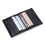 Cow Leather Card Holder Wallet Women Protects Case Coin Purse