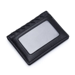 Cow Leather Card Holder Wallet Women Protects Case Coin Purse