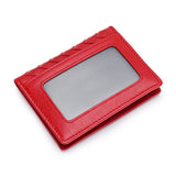 Cow Leather Card Holder Wallet Women Protects Case Coin Purse