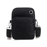Heart PU Multifunctional Phone Clutch Ladies Purse Large Messenger Bag