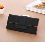 Scratch-resistant Leather Women's Clutch Wallet