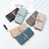 Women's Print Handheld Multifunctional Long Wallet
