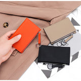 Women's Leather Short Wallet Small Purse Multi-card Holder
