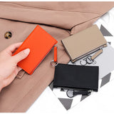 Women's Leather Short Wallet Small Purse Multi-card Bag