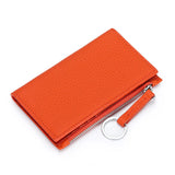 Women's Leather Short Wallet Small Purse Multi-card Bag