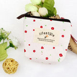 Canvas Phone Handbag Zip Purse Wallet
