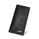 Soft Leather Slim Men's Clutch Money Bag Man Purse Thin Wallet Money Clip