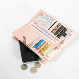Embroidered Women's Long Wallet Card Bag Handbag