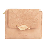 Frosted Leaf Women's Short Wallet Zero Wallet
