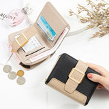 Small Fresh Zipper Wallet for Women, Coin Change Wallet