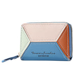 Kids Short Wallet Matching Solid Women Zipper Purse
