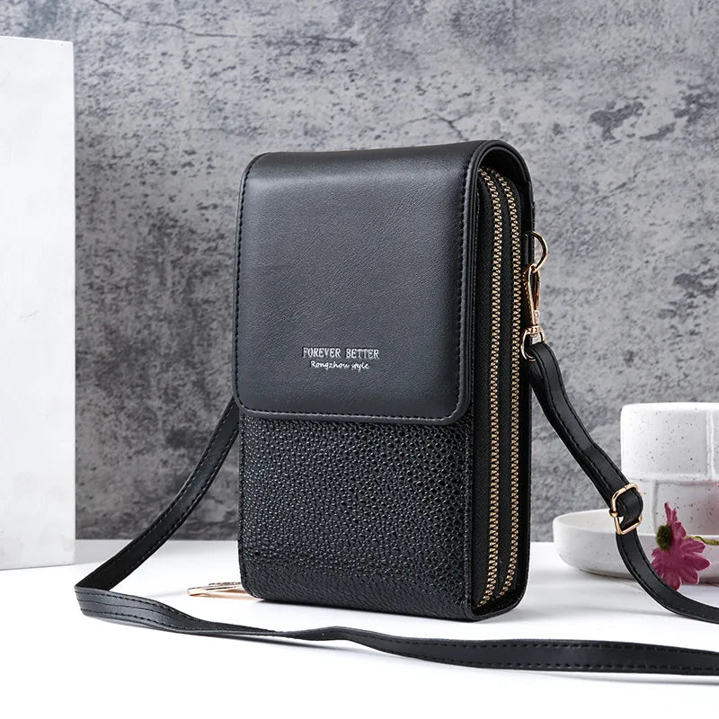Women's Touch Screen Crossbody Purse Handbag