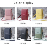 Women's Touch Screen Crossbody Purse Handbag