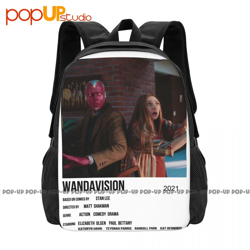 Wandavision Movie Backpack Large Capacity 3D Printing