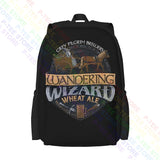 Lotr Wandering Wizard Backpack Travel Sports Bag