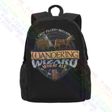 Lotr Wandering Wizard Backpack Travel Sports Bag