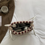 Warm Fur Crossbody Bag Mini Women's Shoulder Bag Winter Messenger Bag