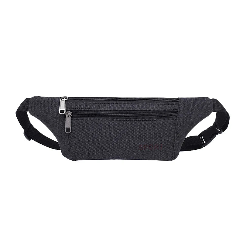 Canvas Waistband Outdoor Sports Waistband Body-to-body Anti-theft Mobile Phone B