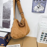 Canvas Tote Bag Women Large Capacity Schoolbag