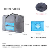 Waterproof Foldable Hand Travel Bag Unisex Nylon Handbag