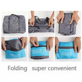 Waterproof Foldable Hand Travel Bag Unisex Nylon Handbag