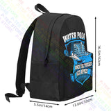 Water Polo Large Capacity Backpack Shoe Bag Personalised School Sport Bag