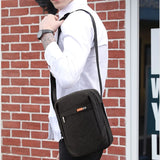 Water Resistant Crossbody Bag Shoulder Bag Casual Tablet Case Nylon Messenger Ba