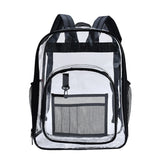 Water Resistant PVC Clear Backpack Umbrella Heavy Duty Transparent