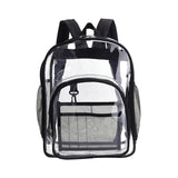 Water Resistant PVC Clear Backpack Umbrella Heavy Duty Transparent