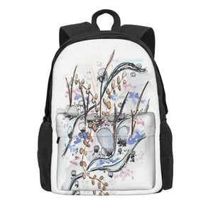Water Treasures Backpacks Men's & Women's Plain Bag