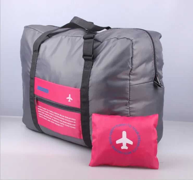 Waterproof Suit Nylon Large Capacity Travel Bag for Women