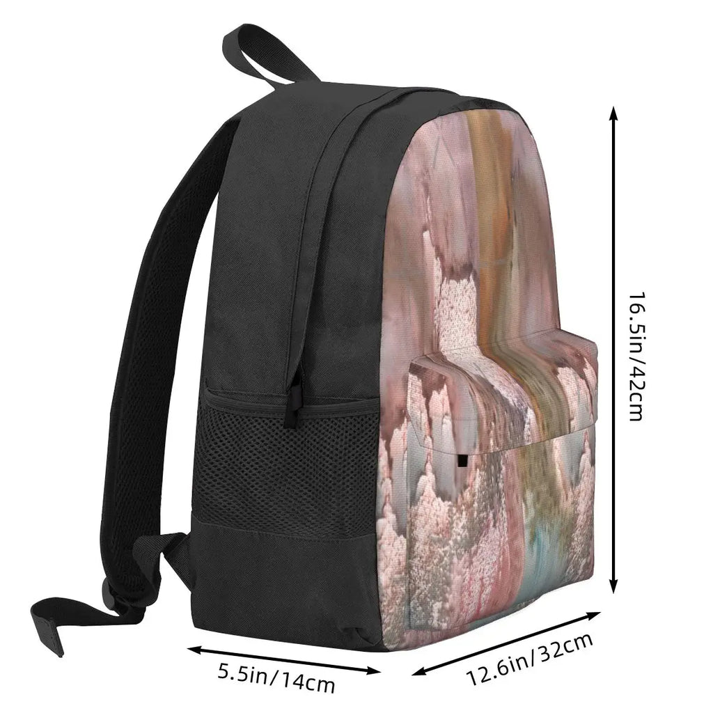 Watercolor Abstract Texture Backpacks Men's Backpacks Bags For Women Kids Bag Fo
